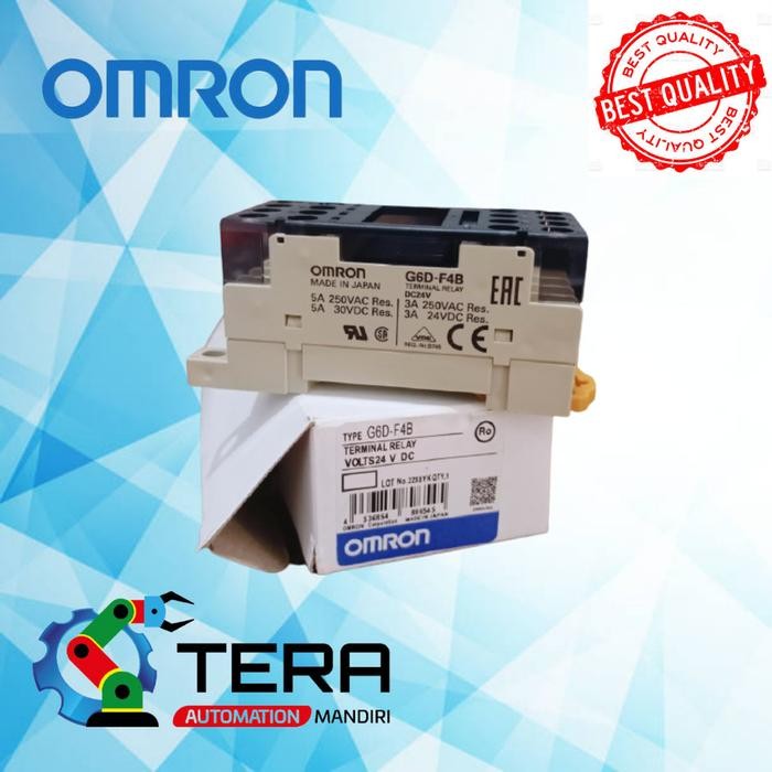 รีเลย์ Omron G6D-F4B 24V พร้อมแล้ว