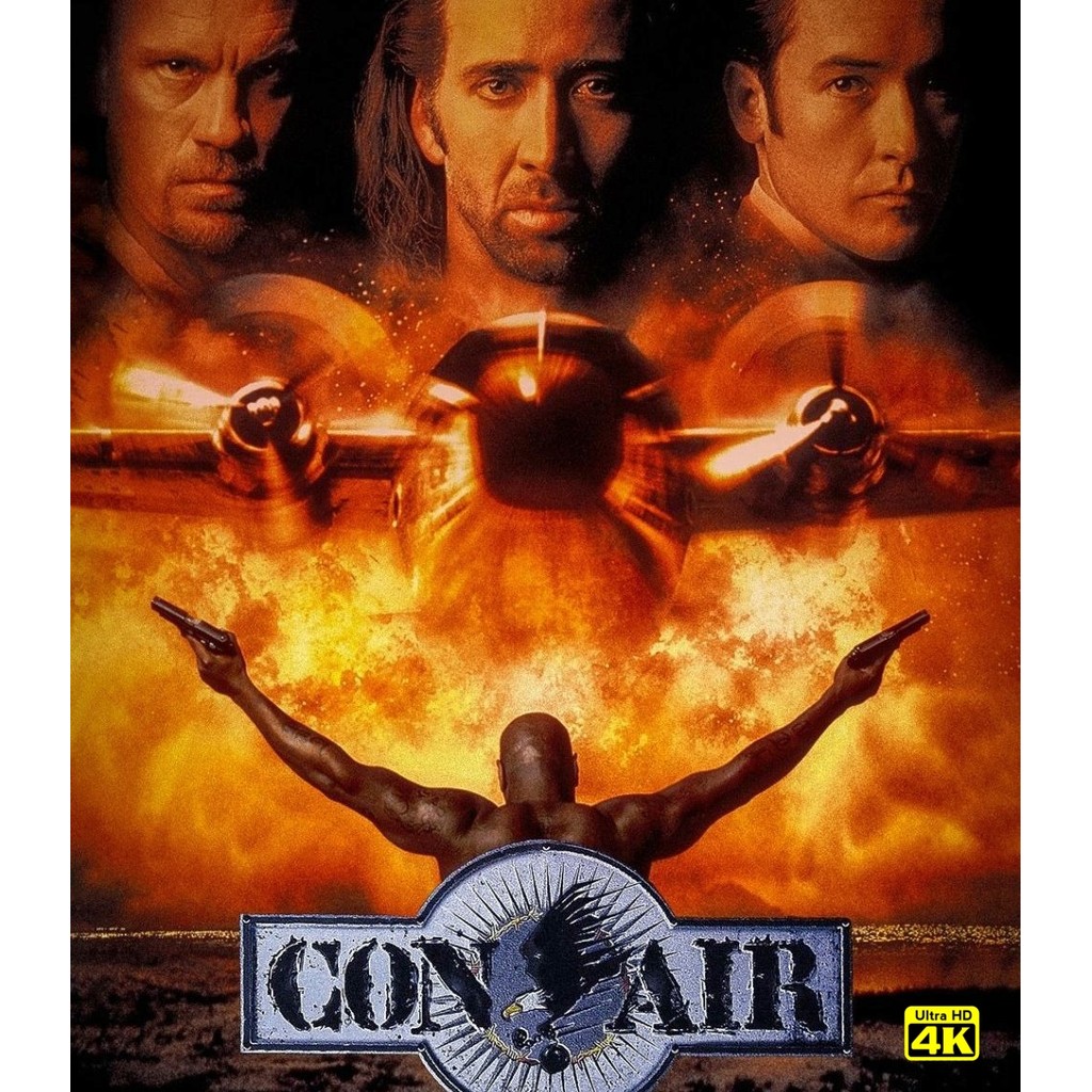4K - Con Air (1997) 4K UHD ⭐6.8/10 Nicolas Cage