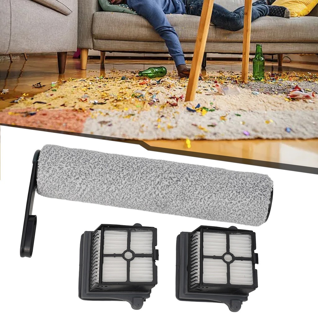 ⭐ฟิเวนสตาร์⭐แปรงกรองลูกกลิ้งสําหรับ Tineco Floor S6 เครื่องดูดฝุ่นไร้สายแบบเปียกแบบแห้ง