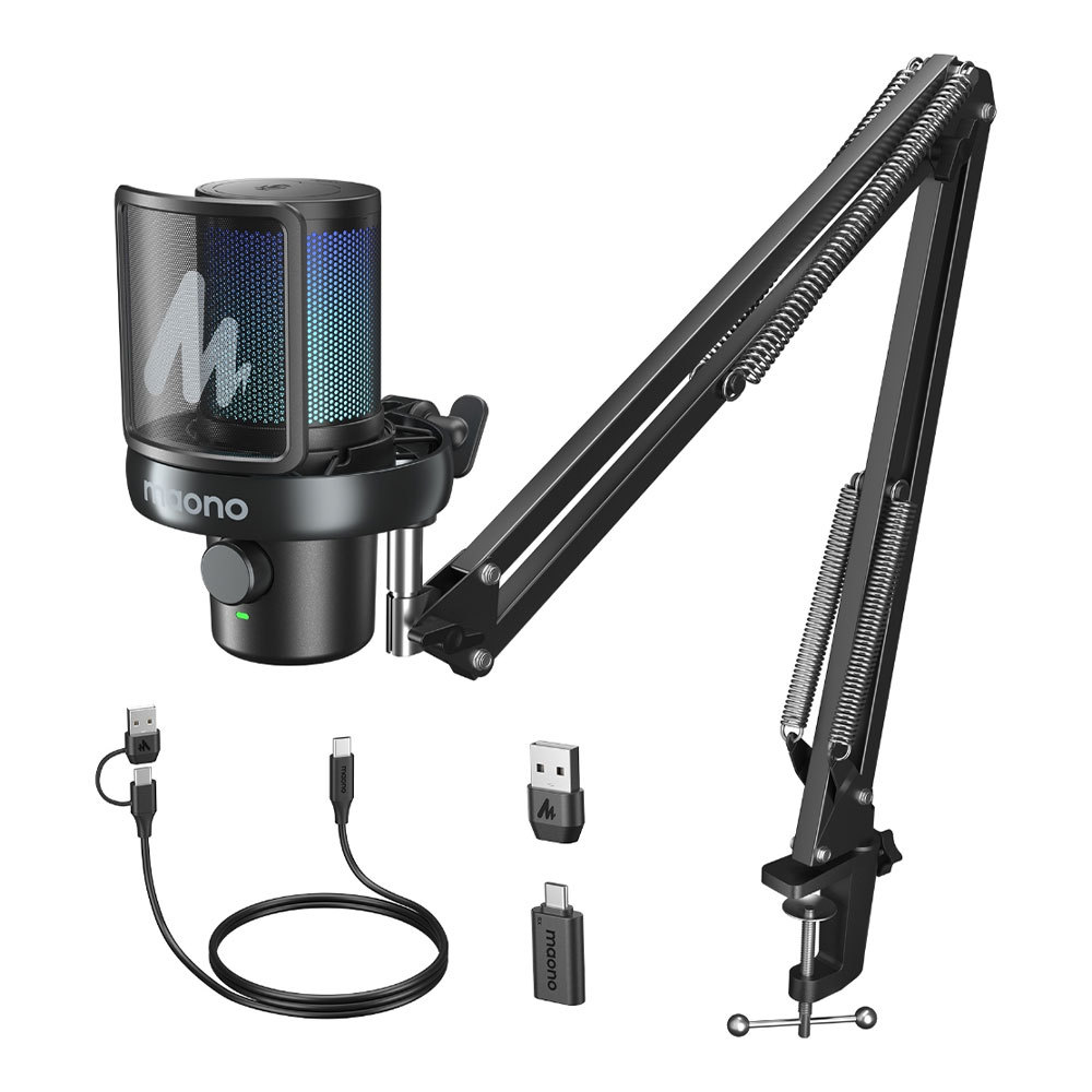 MICROPHONE (ไมโครโฟน) MAONO DM40-S PRO - BLACK )