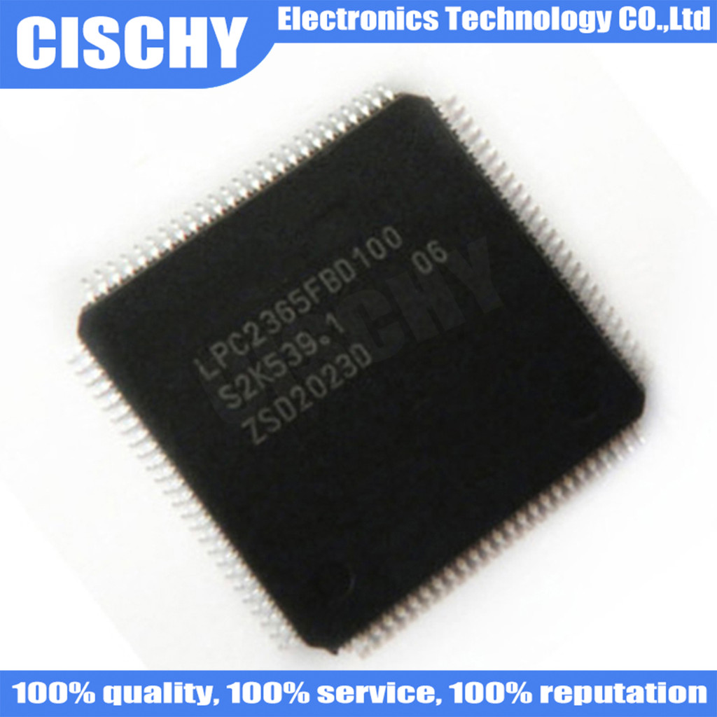 10 ชิ้น/ล็อต LPC2365FBD100 LQFP LPC2365FBD LPC2365 LQFP-100 ในสต็อก