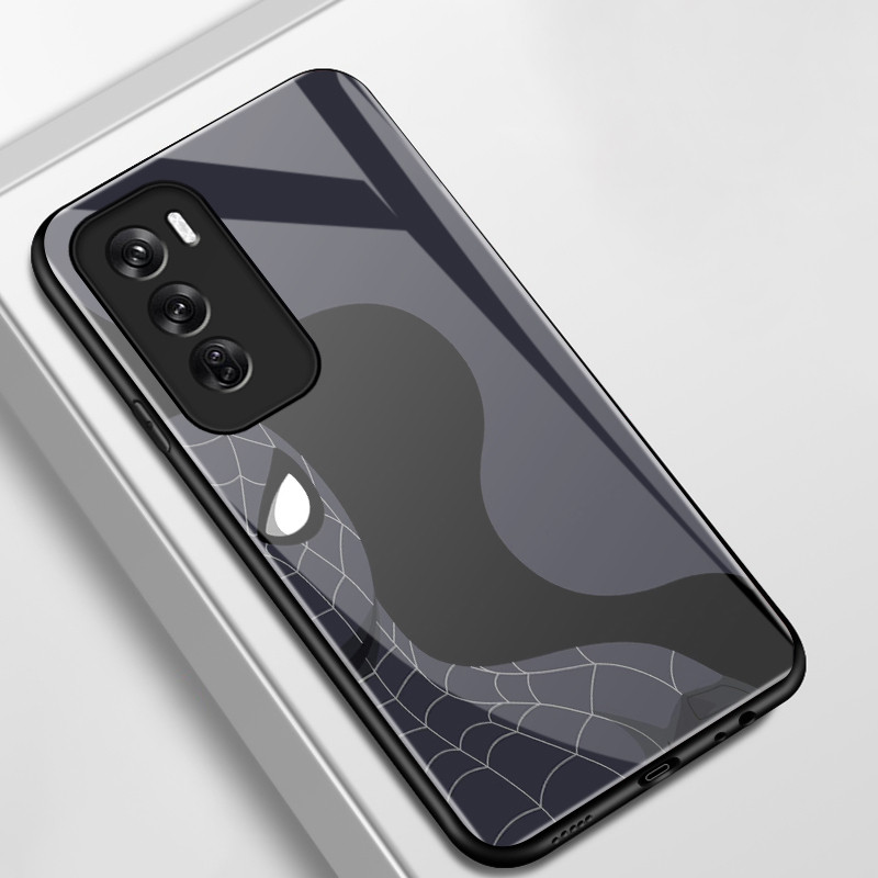 เคสสำหรับ OPPO Reno 12 5G Reno 12 Pro 5G Reno 12F 4G Reno 12F 5G เคสโทรศัพท์วีรบุรุษการ์ตูนเปลือกแก้วกันกระแทก