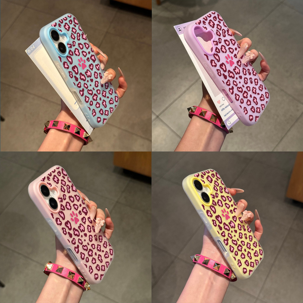 GANTUNGAN [Jbscasing95] Leopard Cute Casing Hp Samsung Galaxy A07 A57 A17 5G A37 A16 A35 A06 A36 A05