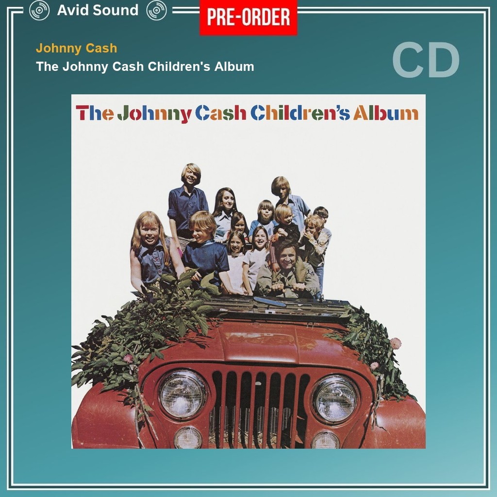 Pre-Order CD แผ่นซีดี Johnny Cash The Johnny Cash Children's Album ใหม่ ซีล Johnny Cash CD
