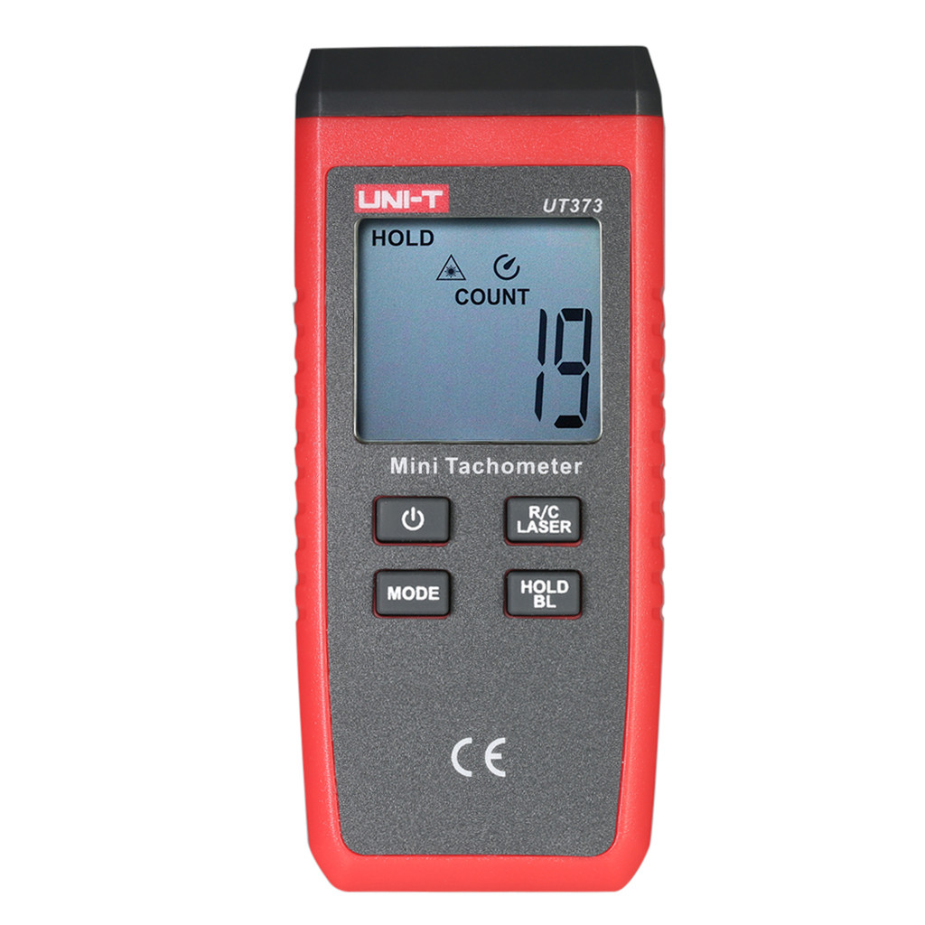 UNI-T UT373 มือถือ LCD Digital Tachometer Speedometer Tach Meter วัดตั้งแต่ 0 ~ 99999 COUNT