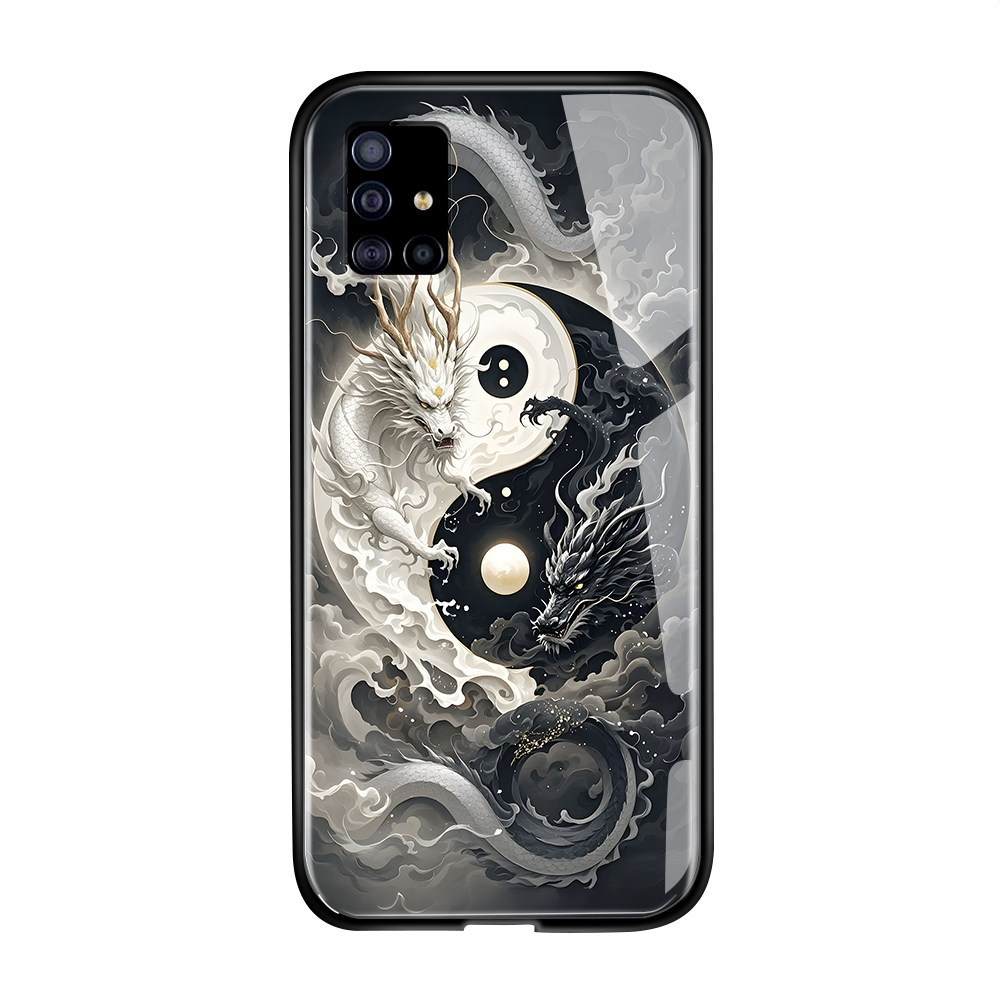 เคส For Samsung Galaxy A71 4G เคสโทรศัพท์ เคสมือถือ เคสซัมซุง เคสแข็ง Phone Case BLK