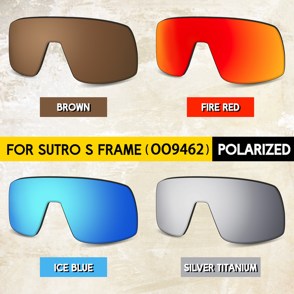 เลนส์เปลี่ยนรวมกันสี่คู่สําหรับกรอบ Sutro S OO9462 - UVA UVB 100%