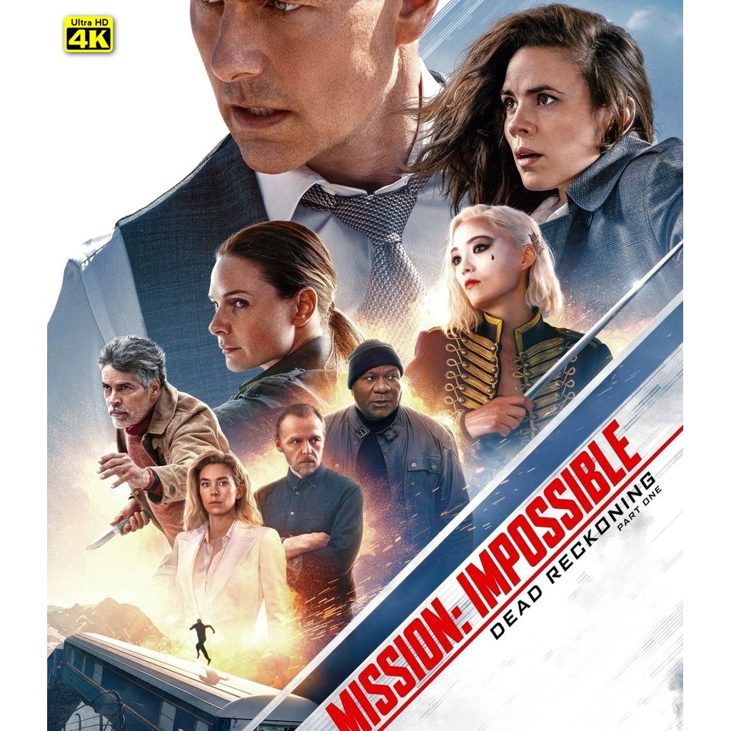 4K - Mission Impossible Dead Reckoning Part One (2023) 4K UHD ⭐7.5/10 Tom Cruise