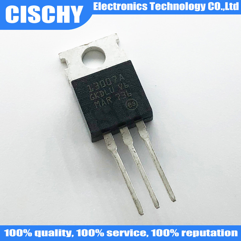 10 ชิ้น/ล็อต ST13007D 13007D TO-220 ST13007A TO220 ST13007 13007A TO220 ในสต็อก