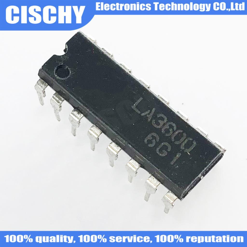 5 ชิ้น/ล็อต LA3600 LA 3600 DIP-16 ในสต็อก