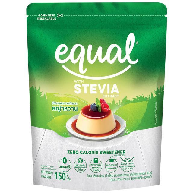 🌋 อิควลสตีเวีย 150กรัม 🌠 Equal Stevia 150g. ✨ 8850186705013 🚀 pantry-and-ingredients/sugar-and-sweet