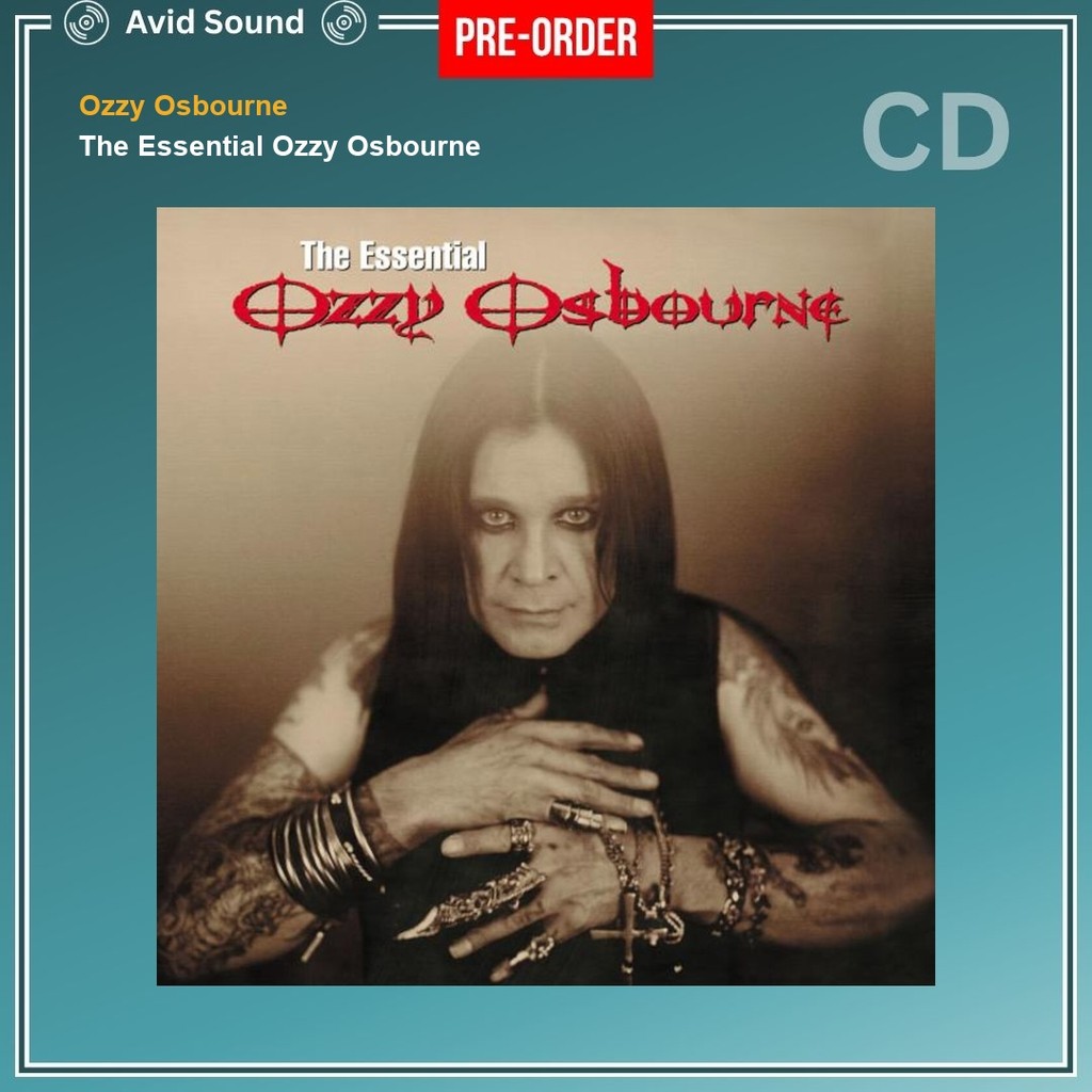 Pre-Order CD แผ่นซีดี Ozzy Osbourne The Essential Ozzy Osbourne  ใหม่ ซีล Ozzy Osbourne CD