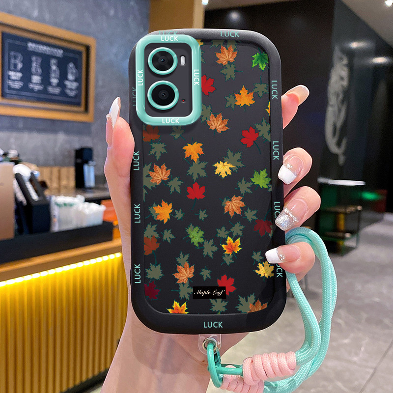 OPPO A36 A76 A96Case Case With Lanyard Premium Soft Case