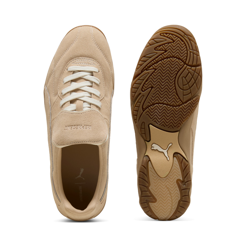 PUMA × REPRESENT حذاء King للملاعب الداخلية — بيج — صورة 6