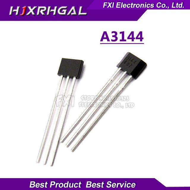 20pcs A3144E A3144 TO92 TO-92 3144 Hall Effect Sensor