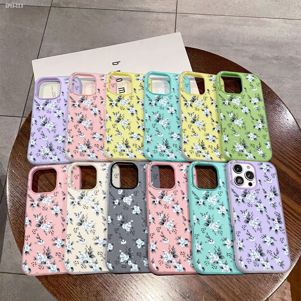 เคส For iPhone 15 14 13 Plus Pro Max เคสโทรศัพท์ เคสไอโฟน เคสนิ่ม Silicone Phone Case GD