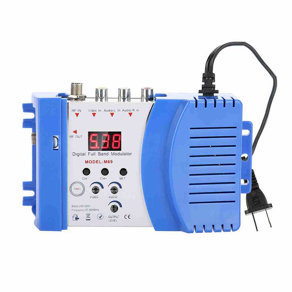Ppcoph RF Modulator AVRF AVTV Converter VHF UHF