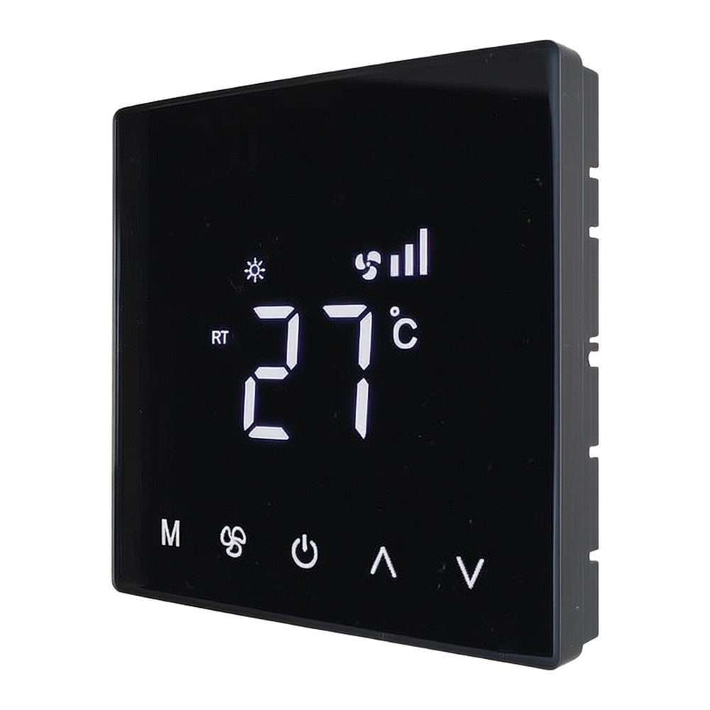 {ANSOUL-7}Touchscreen Fan Coil Thermostat with Control for Central AC Systems จัดส่งรวดเร็ว