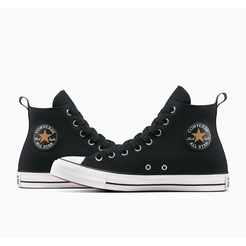 CONVERSE حذاء رجالي CTAS Sporty HI — أسود — صورة 6