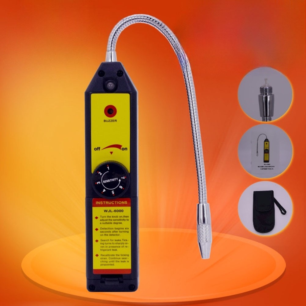 SC-[ใหม่]❤WJL-6000 เครื่องตรวจจับการรั่วไหลของฮาโลเจนสําหรับการบํารุงรักษาเครื่องปรับอากาศและซ่อมแซม