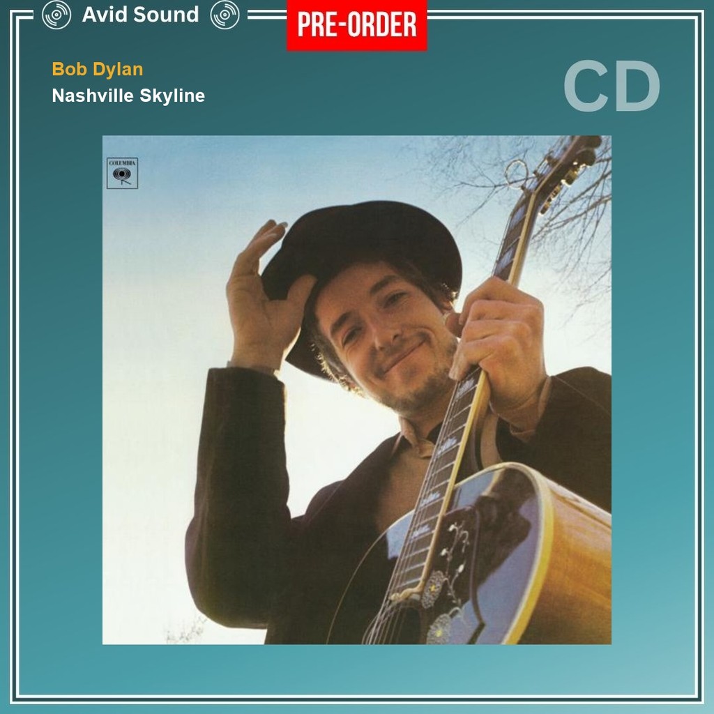 Pre-Order CD แผ่นซีดี Bob Dylan Nashville Skyline ใหม่ ซีล Bob Dylan CD