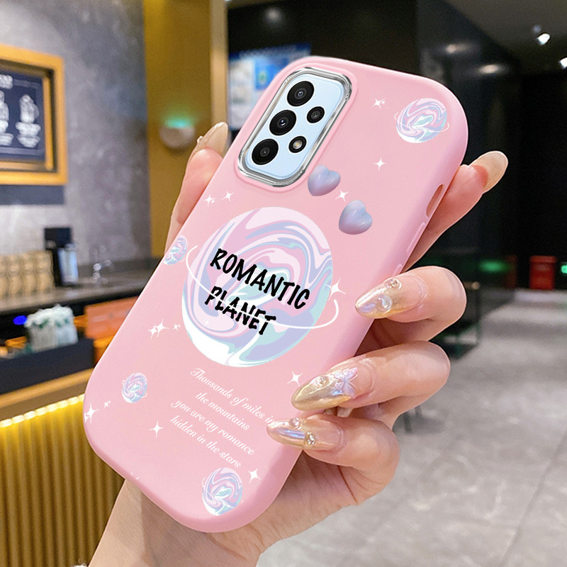 เคส ใช้ได้กับ Samsung A23 4G A23 5G เคสการ์ตูนกันฝุ่น