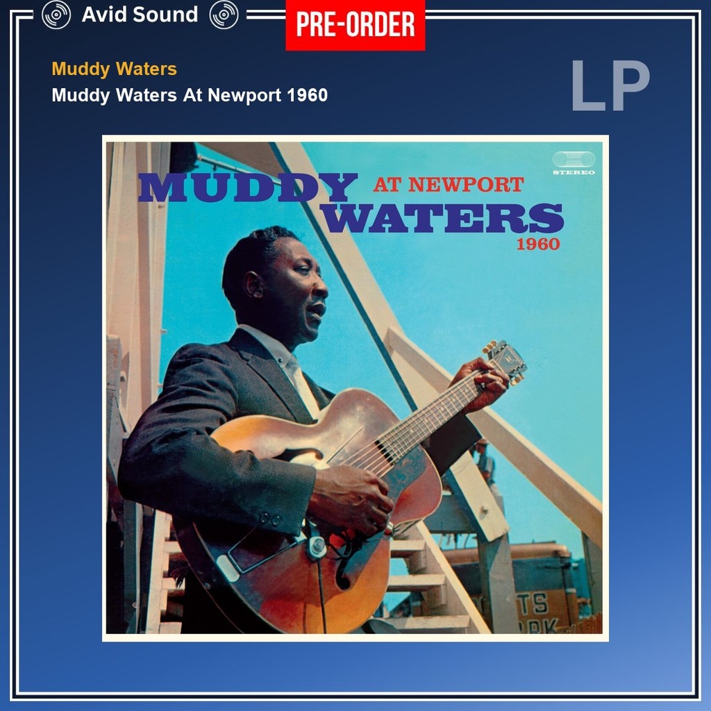 Pre-Order แผ่นเสียง Muddy Waters Muddy Waters At Newport 1960 ใหม่ ซีล Muddy Waters Vinyl LP