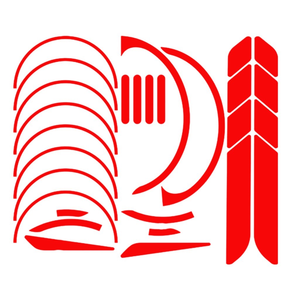 สติกเกอร์และฟิล์มสะท้อนแสงสำหรับรถสกูตเตอร์ไฟฟ้า Ninebot MAX G30