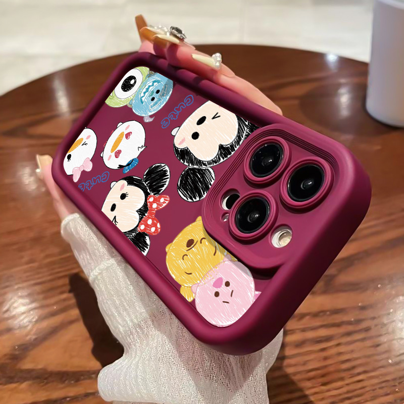 เคสสำหรับ Samsung A06 4G เคสโทรศัพท์สัตว์น่ารักสามสีซิลิโคนกันกระแทก ราคา ถูกที่สุด ดีลบีเคเค แกลเลอรีภาพที่ 8
