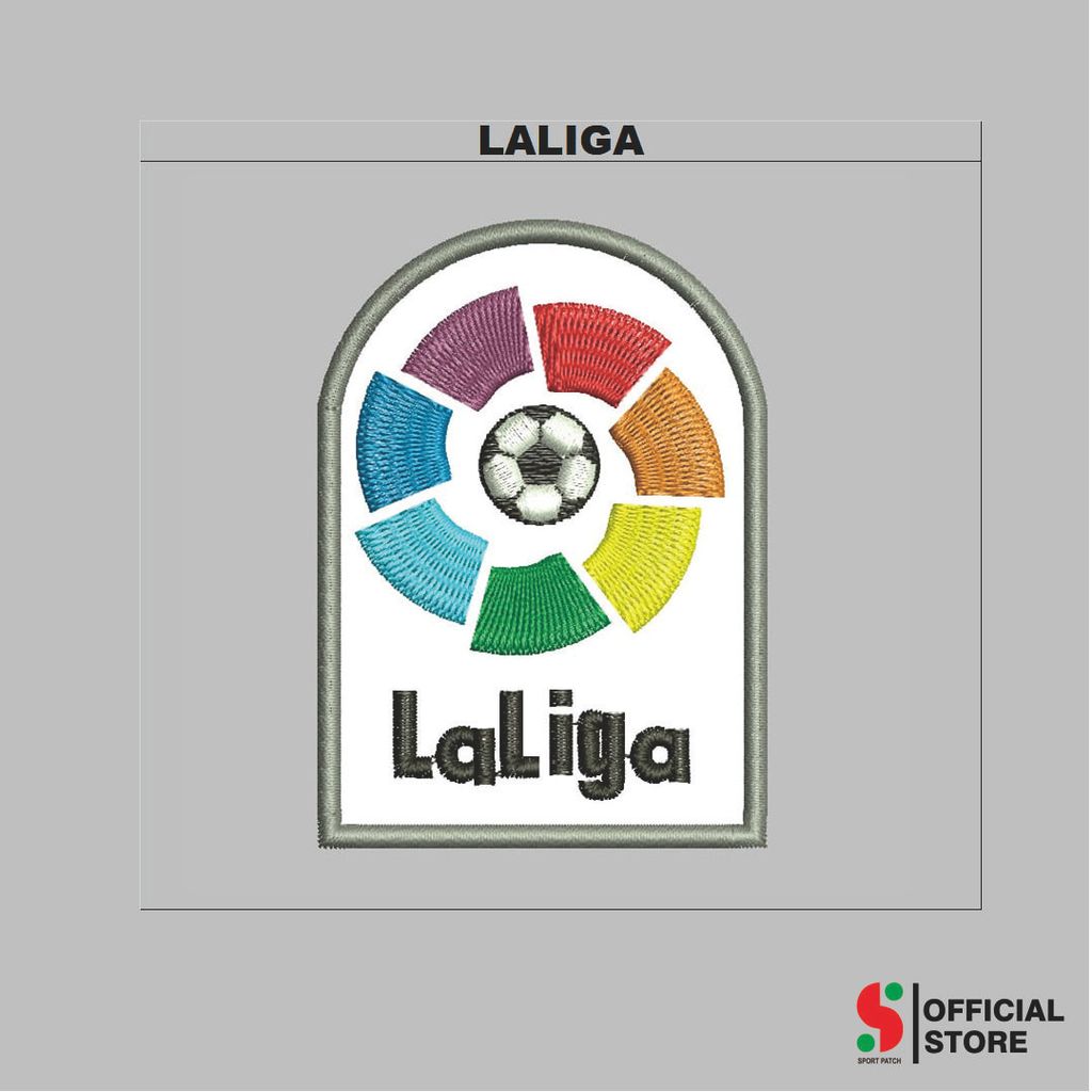 SPORT-265 คอมพิวเตอร์ EMBROIDERY PATCH LOGO/LALIGA EMBLEM
