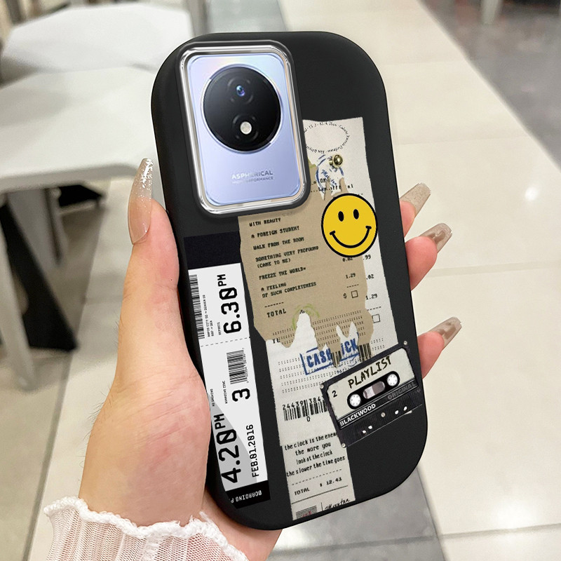 เคสใช้ได้กับ VIVO Y02 Y02a Y02t Y02s Y11 2023 Case Creative Soft Cover