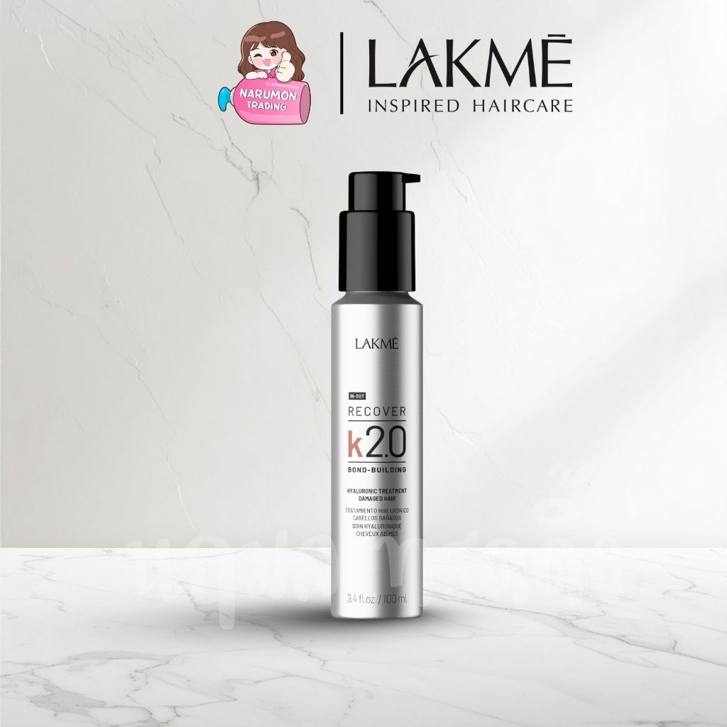 LAKME K2.0 Recover Bond-Building Hyaluronic Treatment For Damaged Hair 100ml