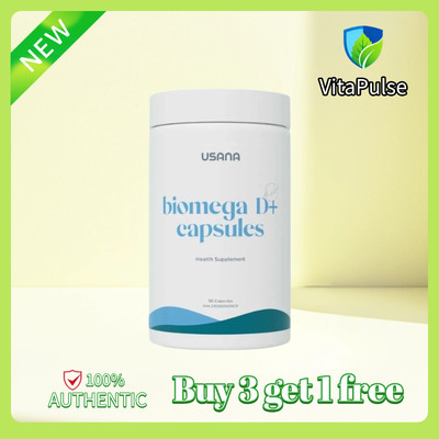 USANA BiOmega D+ 3 + แคปซูลวิตามินดี