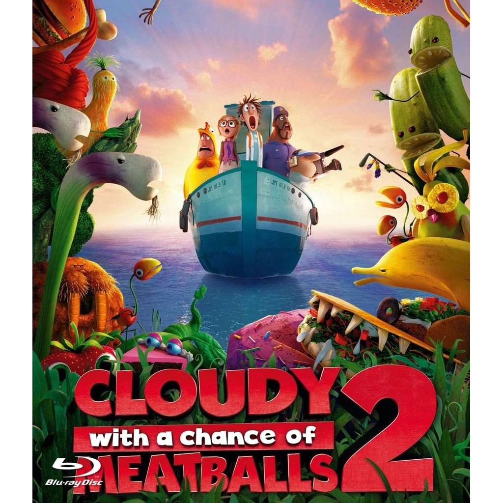 Cloudy with a Chance of Meatballs 2 (2013) บลูเรย์ Blu-ray 6.4/10 Bill Hader