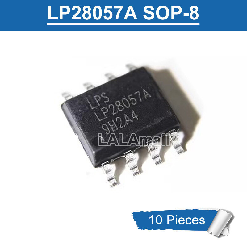 10pcs LPS LP28057A ESOP-8 LP28057PF SOP-8 SMD 1A ชิปเครื่องชาร์จ IC ใหม่เดิม