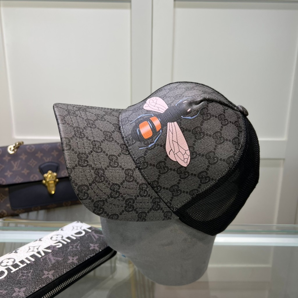 Dior6666 หมวกเบสบอลปักลาย Blue Beige Classic M