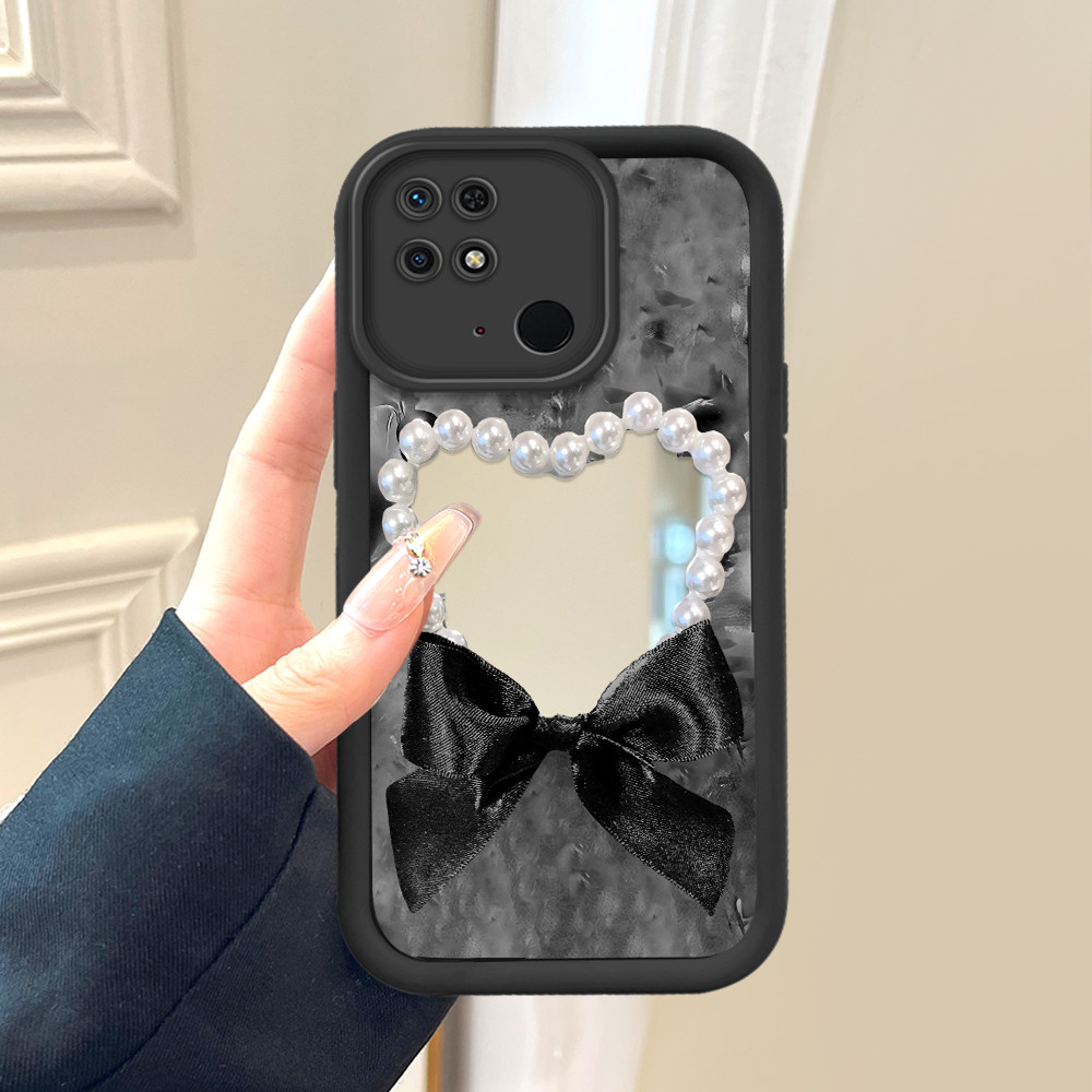 Xiaomi Redmi 10C สําหรับกระจกปลอกนุ่มน่ารัก Softcase การ์ตูน Hp Full Kesing ผีเสื้อ Cassing 1142 JZ