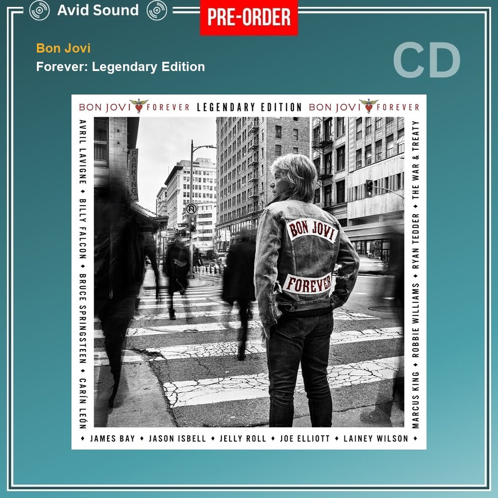 Pre-Order CD แผ่นซีดี Bon Jovi Forever: Legendary Edition ใหม่ ซีล Bon Jovi CD