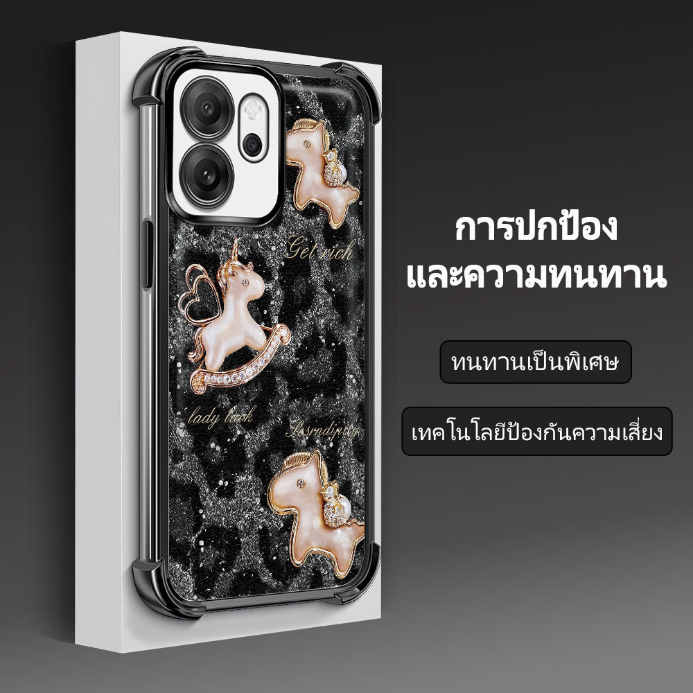 กันกระแทก เคส For OPPO Reno 14F 5G เคสโทรศัพท์ เคสนิ่ม เคสกันกระแทก Soft TPU FS 2183