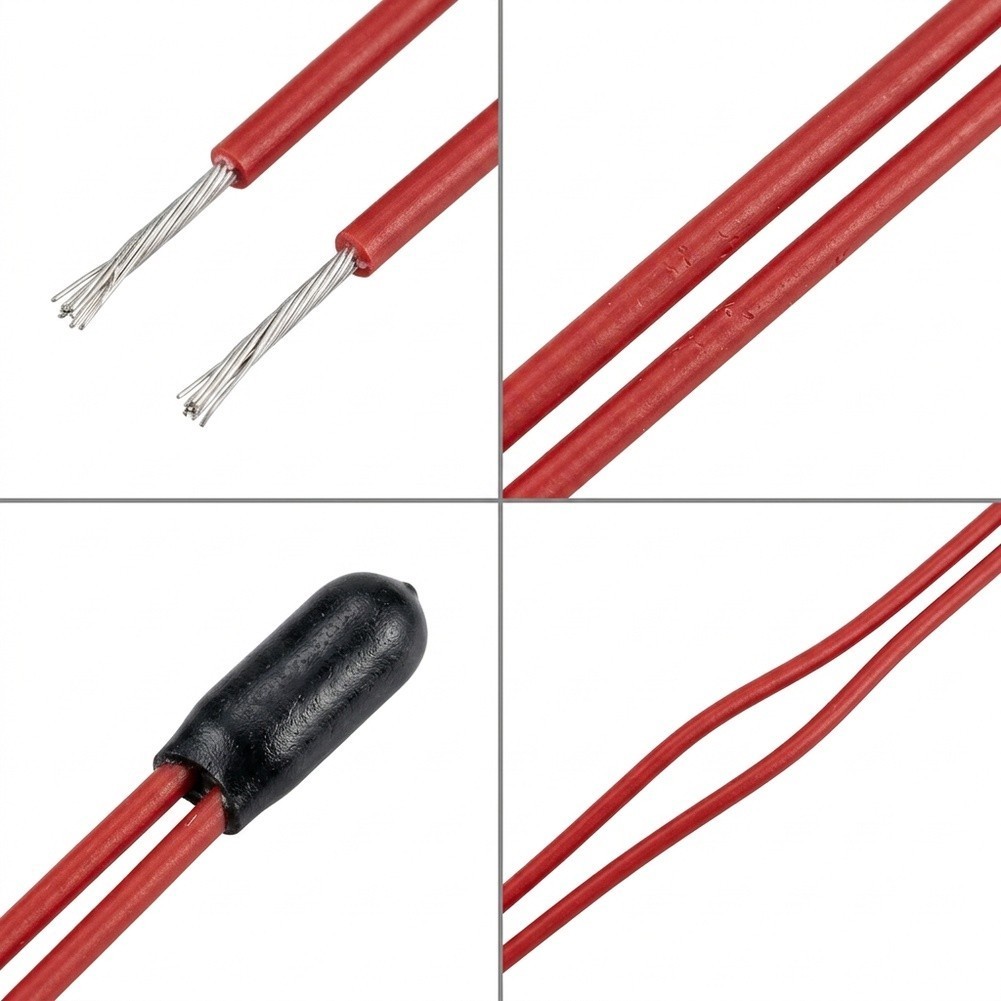 820Pack MF52B 10K Thermistor 3950 B มูลค่า 1% 100 มม. สายเคเบิล