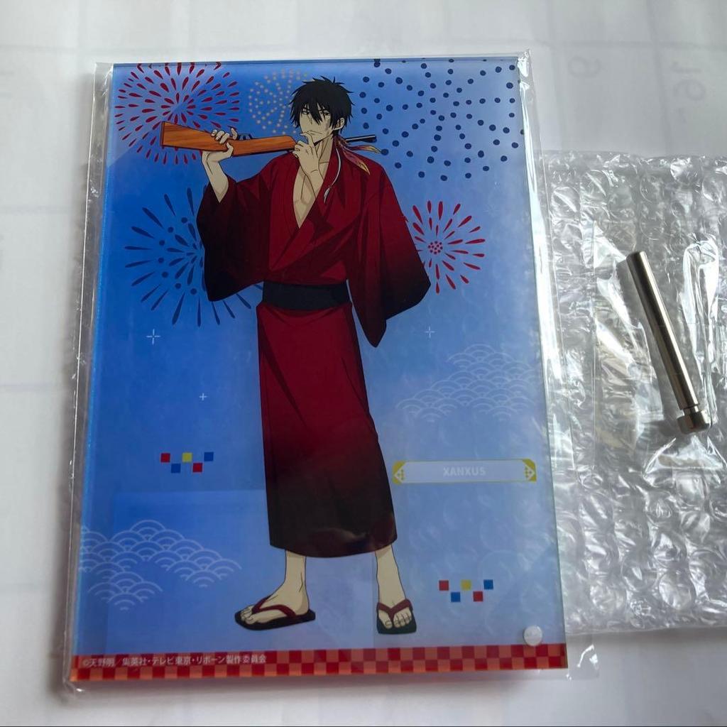 【Direct from Japan】XANXUS เทศกาลฤดูร้อน ศิลปะอะคริลิกขนาดเล็ก XANXUS อะคริลิก REBORN!【Japan Exclusiv