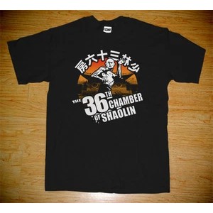 เสื้อยืดพิมพ์ลายจากภาพยนตร์คลาสสิก Shaw Brothers 36th Chamber of Shaolin Master Killer ขนาด xs-3xl