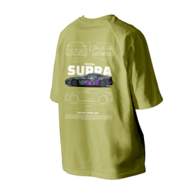Supra A90 เสื้อยืดเจอร์ซีย์ไมโครไฟเบอร์