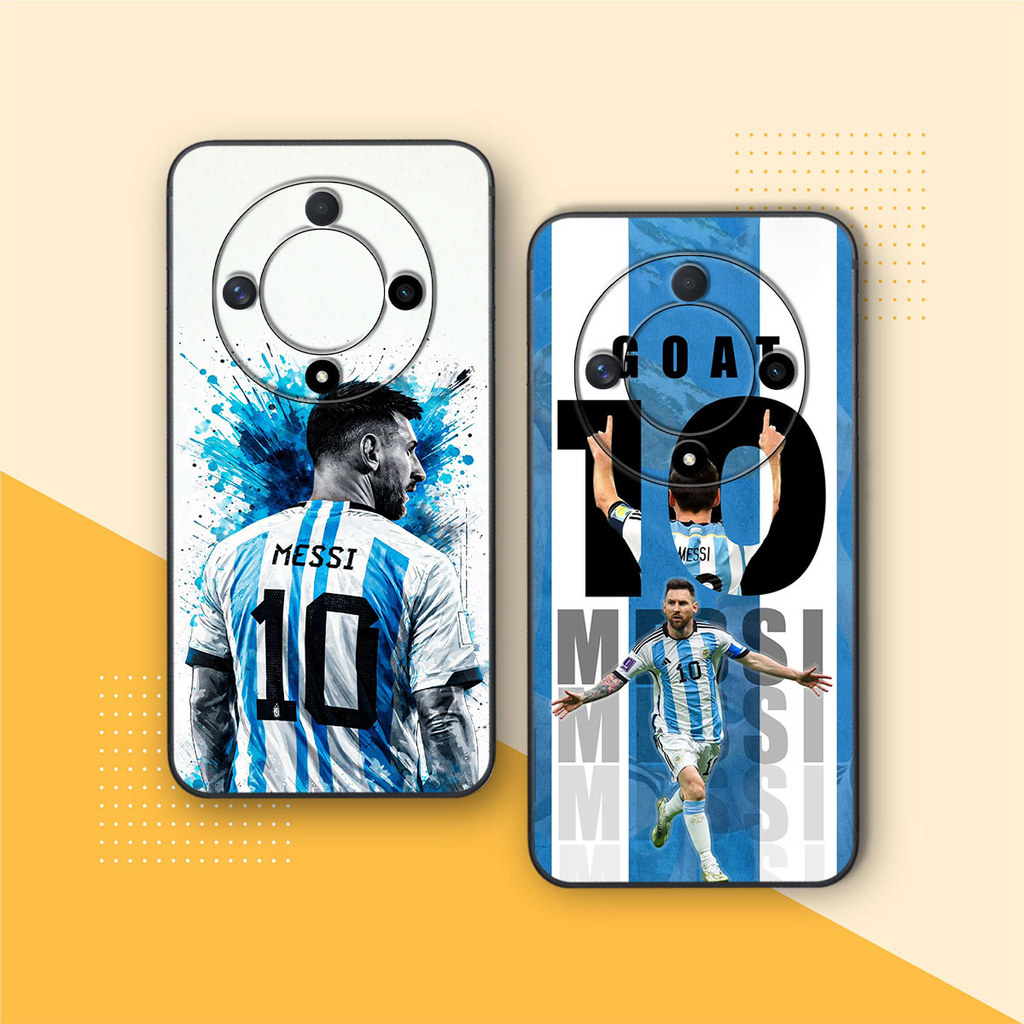 เคส Honor X9a / X9b / X50 ที่มีภาพ Messi Ronaldo