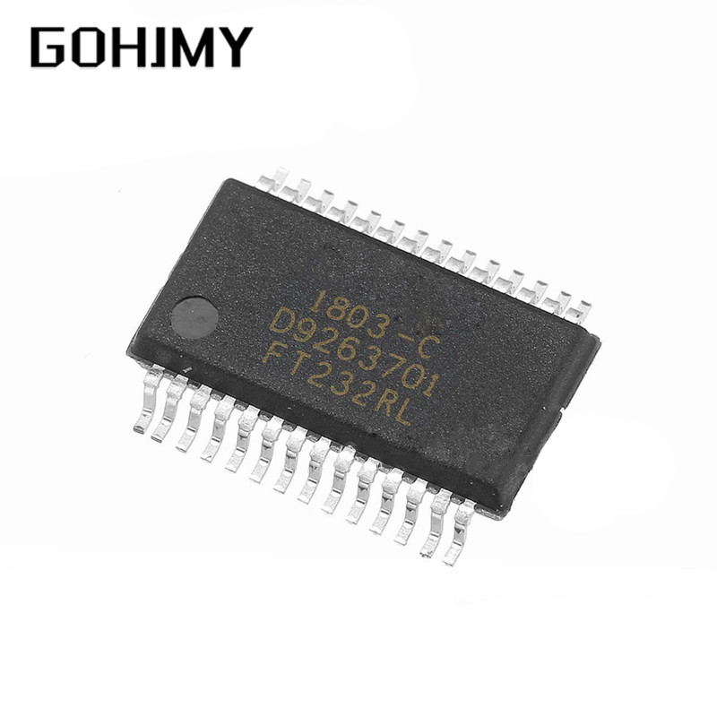 FT232RL FT232R FT232 USB ถึง Serial UART SSOP-28 วงจรรวมต้นฉบับสําหรับ Arduino