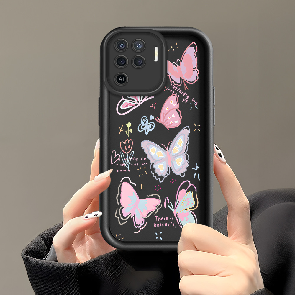 HP เคสโทรศัพท์สําหรับ OPPO Reno 5F A94 เคสโทรศัพท์ Softcase C8 2297 ID33