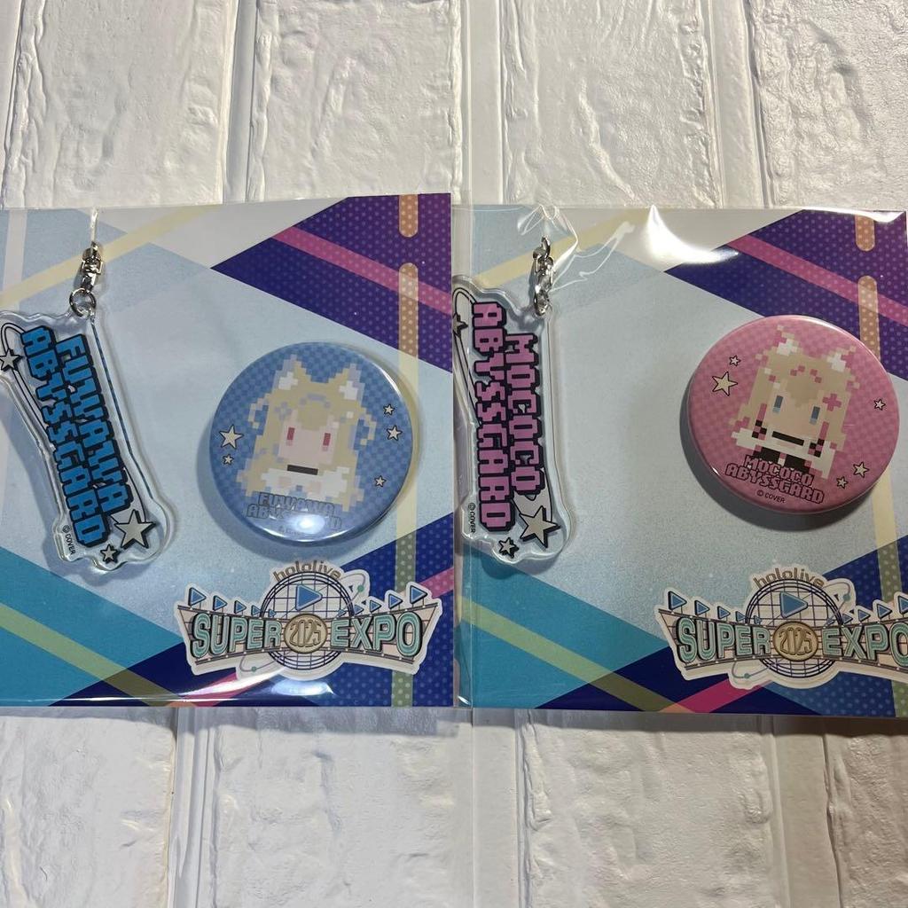 【Direct from Japan】FUWAMOCO Expo 2025 Deco Set Fuwawa Mococo【Japan Exclusive】