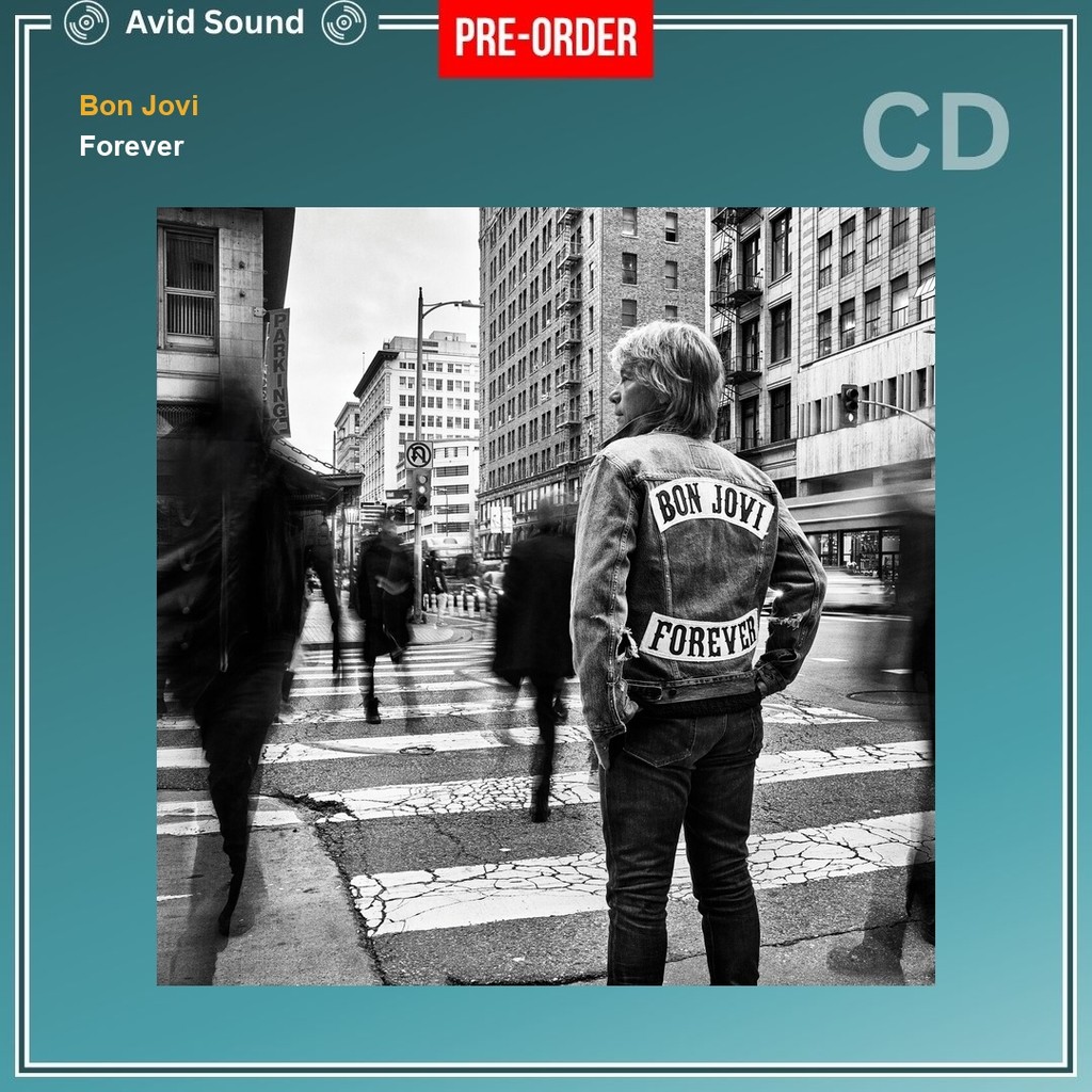 Pre-Order CD แผ่นซีดี Bon Jovi Forever ใหม่ ซีล Bon Jovi CD