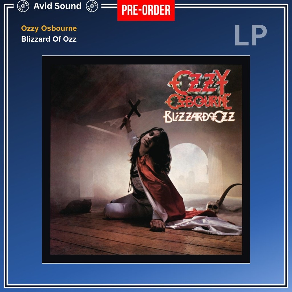 Pre-Order แผ่นเสียง Ozzy Osbourne Blizzard Of Ozz ใหม่ ซีล Ozzy Osbourne Vinyl LP