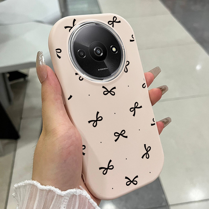 เคสใช้ได้กับ Xiaomi Redmi A3 A3X POCO C61 เคสแฟชั่นน่ารัก
